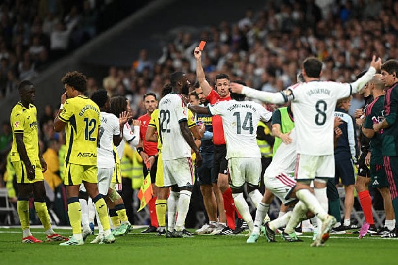 تفاصيل بطاقات ريال مدريد أمام فياريال تكشف حقيقة الاعتراضات التحكيمية